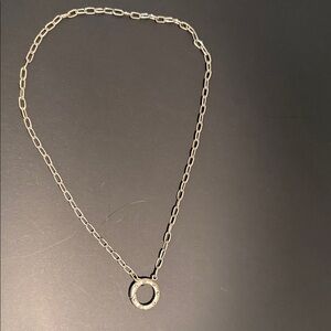 Elegant Silver Chain 16”Necklace